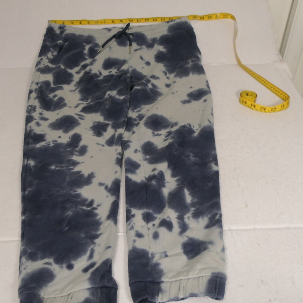 Original Use Womens Jogger M Blue Tie Dye‎ Cloud Wash Sweatpants Streetwear Boho